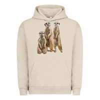 Pigment French Oak 3 meerkat Urban Hoodie - LillyAllenDesigns