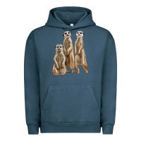 Pigment Midnight Navy 3 meerkat Urban Hoodie - LillyAllenDesigns