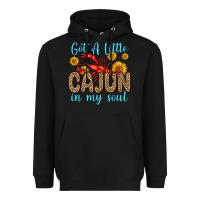 Black got a little cajun in my soul Heavyweight Hoodie - Zillion Design Studio