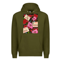 Love Letters With Roses  Air Premium Hoodie | Teevron