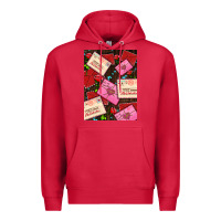 Cardinal love letters with roses  air Premium Hoodie - AdoDesignShop