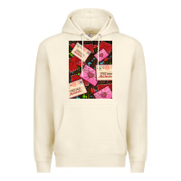 Sandshell love letters with roses  air Premium Hoodie - AdoDesignShop