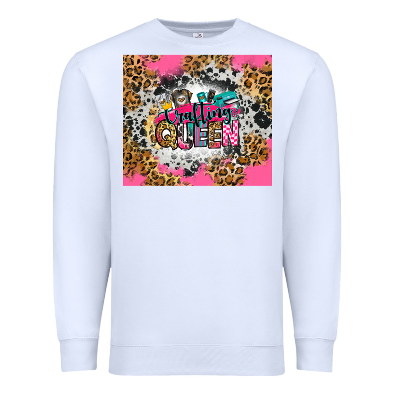 Crafting Queen Premium Sweatshirt by Zillion Design Studio | Teevron