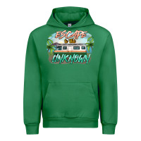 Emerald escape to the unknown Urban Hoodie - NancyCooperArtShop