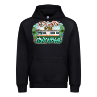 Foreset Green escape to the unknown Urban Hoodie - NancyCooperArtShop