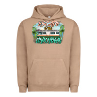 Pigment Burro escape to the unknown Urban Hoodie - NancyCooperArtShop