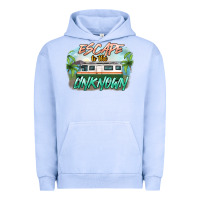 Pigment Grape Ice escape to the unknown Urban Hoodie - NancyCooperArtShop