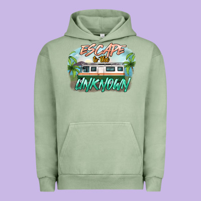 Escape To The Unknown Urban Hoodie Designed By Nancycooperartshop