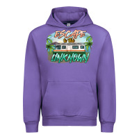 Tulip escape to the unknown Urban Hoodie - NancyCooperArtShop