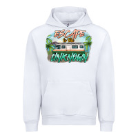 White escape to the unknown Urban Hoodie - NancyCooperArtShop