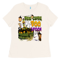 Bone too cute too spook Ladies Tee - BarkalooDesign