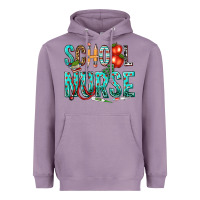 Lavender school nurse Heavyweight Hoodie - texasbilliewilder