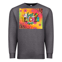 Charcoal Heather best teacher ever Premium Sweatshirt - Zillion Design Studio