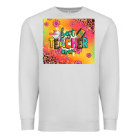 Dove Grey best teacher ever Premium Sweatshirt - Zillion Design Studio