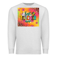 Oatmeal Heather best teacher ever Premium Sweatshirt - Zillion Design Studio