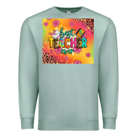 Seafoam best teacher ever Premium Sweatshirt - Zillion Design Studio