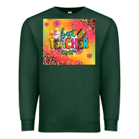 Sports Green best teacher ever Premium Sweatshirt - Zillion Design Studio
