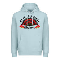 Blue Mist me de la herencia hispana hand fan Premium Hoodie - BundleAndBundleShop
