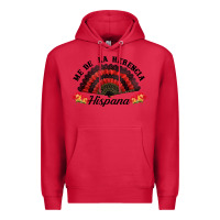 Cardinal me de la herencia hispana hand fan Premium Hoodie - BundleAndBundleShop