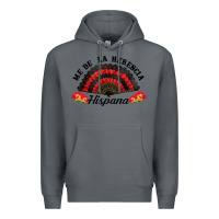 Rock me de la herencia hispana hand fan Premium Hoodie - BundleAndBundleShop