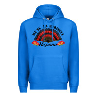 True Royal me de la herencia hispana hand fan Premium Hoodie - BundleAndBundleShop