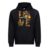 Black love camping gnome Urban Hoodie - BarkalooDesign
