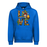 Cobalt love camping gnome Urban Hoodie - BarkalooDesign