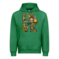 Emerald love camping gnome Urban Hoodie - BarkalooDesign
