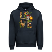 Navy love camping gnome Urban Hoodie - BarkalooDesign