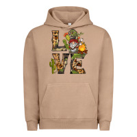 Pigment Burro love camping gnome Urban Hoodie - BarkalooDesign