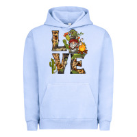 Pigment Grape Ice love camping gnome Urban Hoodie - BarkalooDesign