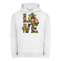 Pigment Lunar Rock love camping gnome Urban Hoodie - BarkalooDesign