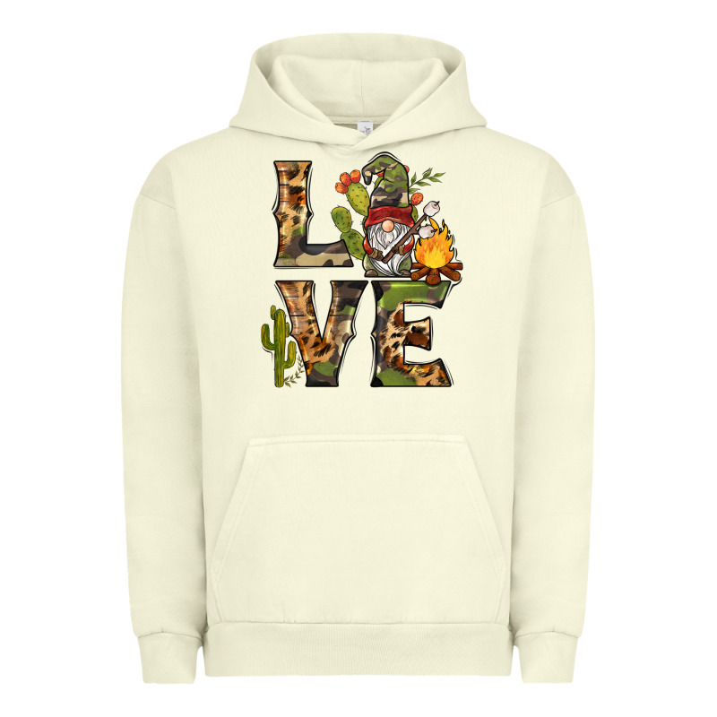 Love Camping Gnome Urban Hoodie by BarkalooDesign | Teevron