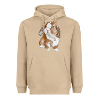 Mushroom cute bunny Heavyweight Hoodie - RanaPortraitStore