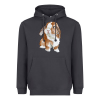 Smoke cute bunny Heavyweight Hoodie - RanaPortraitStore