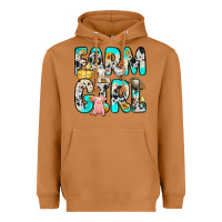 Meerkat farm girl Heavyweight Hoodie - Zillion Design Studio
