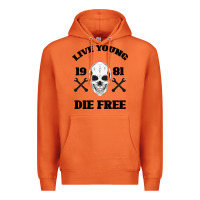 Carrot Live Young Die Free Premium Hoodie - Bettercallsaul