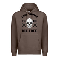 Coffee Live Young Die Free Premium Hoodie - Bettercallsaul