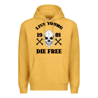 Mustard Live Young Die Free Premium Hoodie - Bettercallsaul