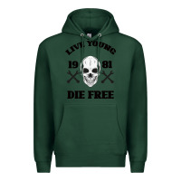 Sports Green Live Young Die Free Premium Hoodie - Bettercallsaul