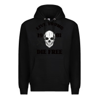 Black Live Young Die Free Premium Hoodie - Bettercallsaul