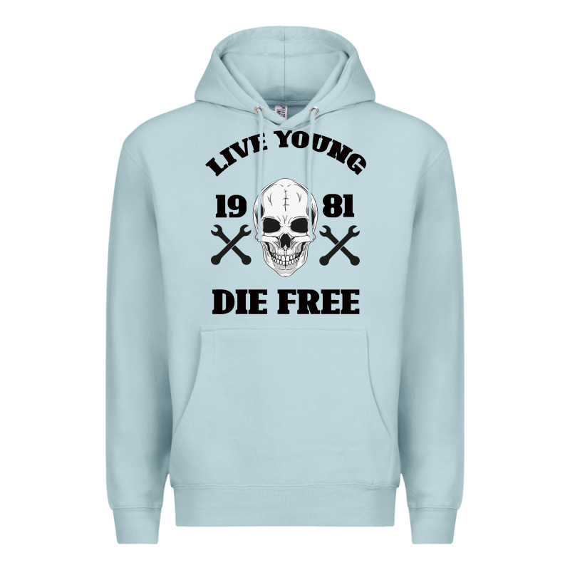 Live Young Die Free Premium Hoodie by Bettercallsaul | Teevron