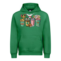 Emerald faith coffee cups Urban Hoodie - NancyCooperArtShop