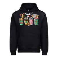 Foreset Green faith coffee cups Urban Hoodie - NancyCooperArtShop