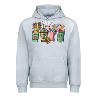 Heather Grey faith coffee cups Urban Hoodie - NancyCooperArtShop