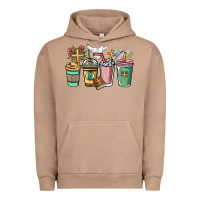 Pigment Burro faith coffee cups Urban Hoodie - NancyCooperArtShop