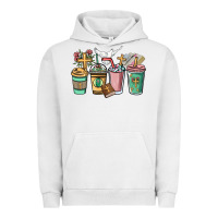 Pigment Lunar Rock faith coffee cups Urban Hoodie - NancyCooperArtShop