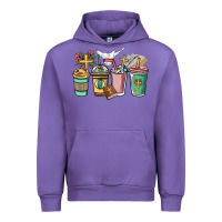 Tulip faith coffee cups Urban Hoodie - NancyCooperArtShop