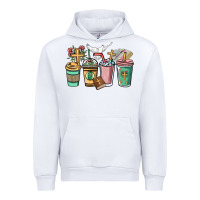 White faith coffee cups Urban Hoodie - NancyCooperArtShop