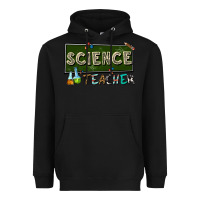 Black science teacher Heavyweight Hoodie - texasbilliewilder